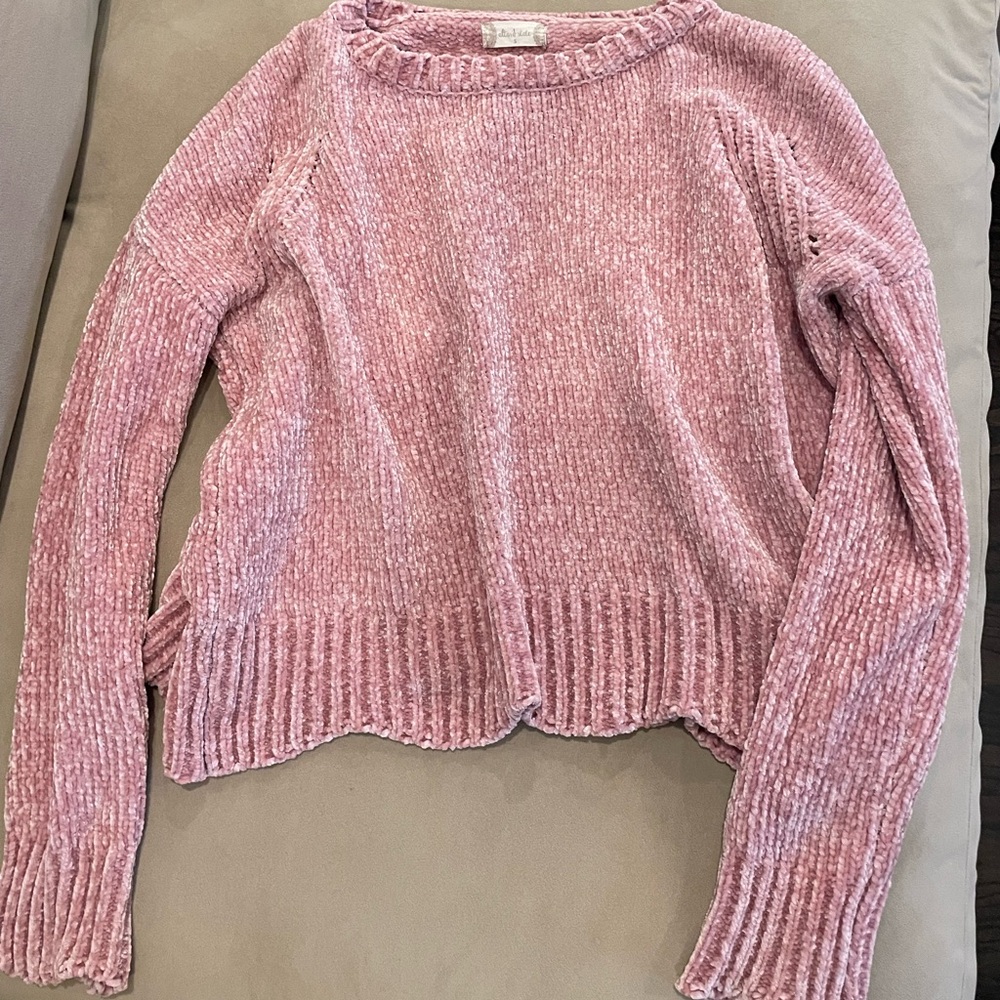 Soft pink sweater